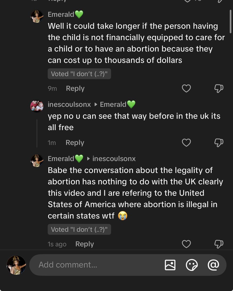 Emeraldtpzz's tweet photo. Omfg British ppl pmo yes you have free healthcare and ours is shitty, why are you even in this conversation. https://t.co/MsmcR7VbmB