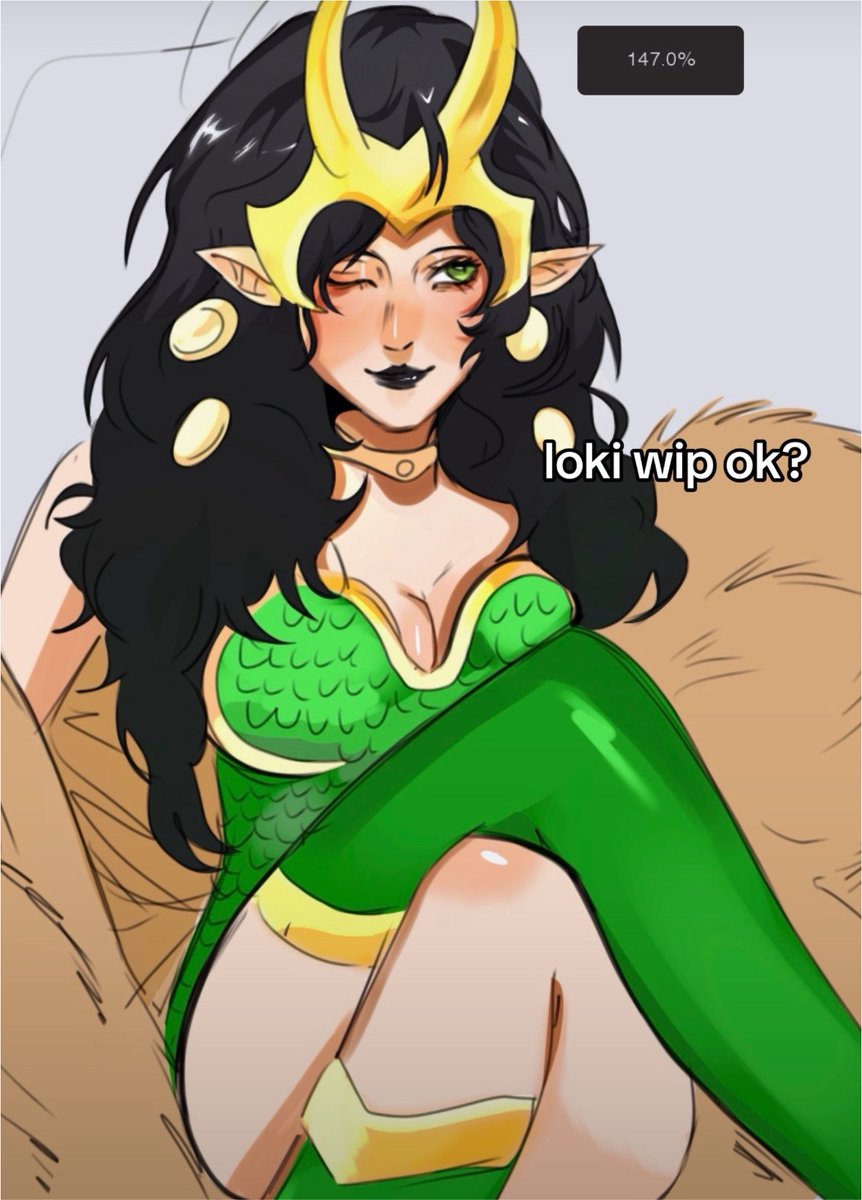 FoolsMischief's tweet photo. finishing this tomorrow because I randomly forgot how to render clothes https://t.co/t0HScFG9H1