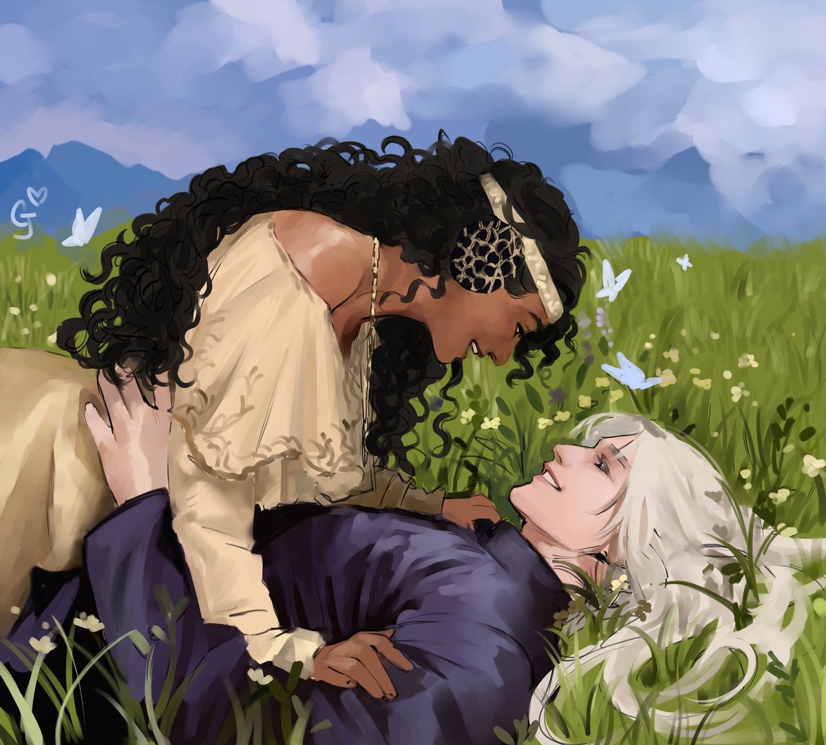 jeynecent's tweet photo. The scene                           The art it inspired https://t.co/ULHPSEykPF