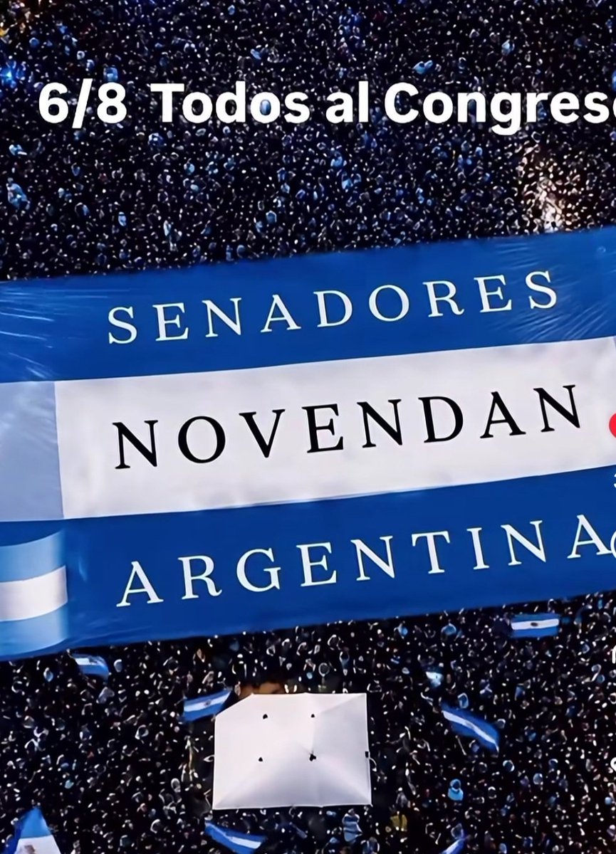 EsterLinaLanzi's tweet photo. Sr Senadores, sepan que #ArgentinaNoSeVende https://t.co/snHHxqjCSF