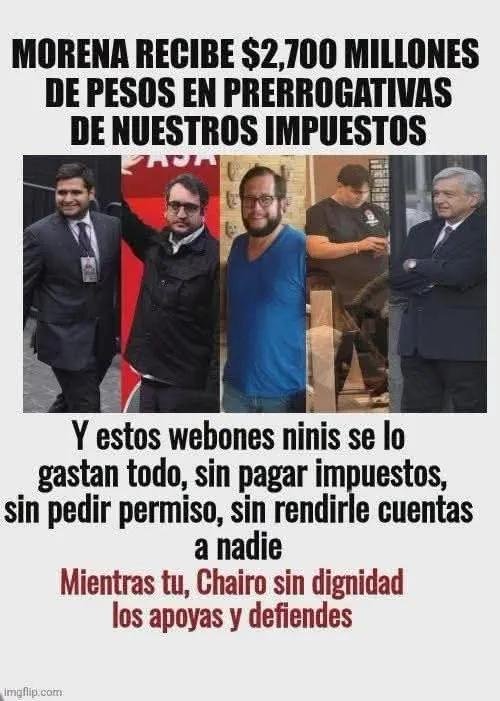 nikko14102767's tweet photo. @PartidoMorenaMx https://t.co/9DNaQWD5LA