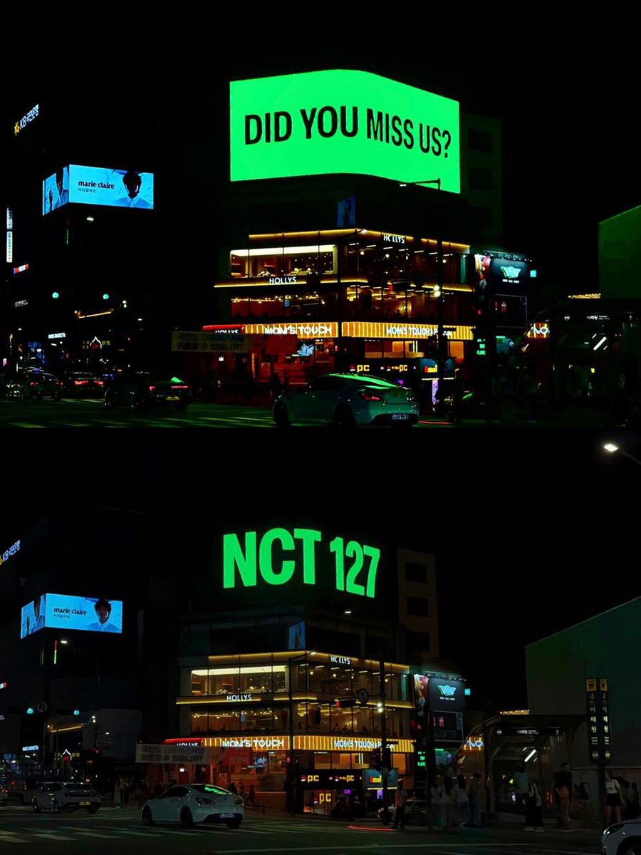 jjaehyunTH's tweet photo. NCT 127 ขึ้นป้ายโปรโมต Comeback ครั้งใหม่กับอัลบั้ม ‘BLINGY’ ซึ่งจะปล่อยออกมาในวันที่ 24 สิงหาคมนี้ ในกว่า 13 เมืองในหลายประเทศ 

โดยมาในคอนเสปต์พื้นหลังสี Neo Green พร้อมประโยคคำถามว่า DID YOU MISS US? สร้างความตื่นเต้นให้แฟนคลับอย่างล้นหลาม

#NCT127_BLINGY #JAEHYUN #재현 #NCT127 @NCTsmtown_127