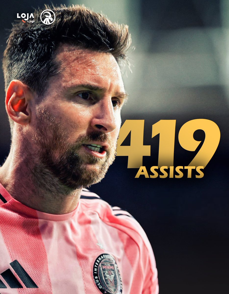 M10GOAT's tweet photo. الأكثر صناعةً للأهداف في التاريخ 😮‍💨🐐 https://t.co/pk1BVI3ECL