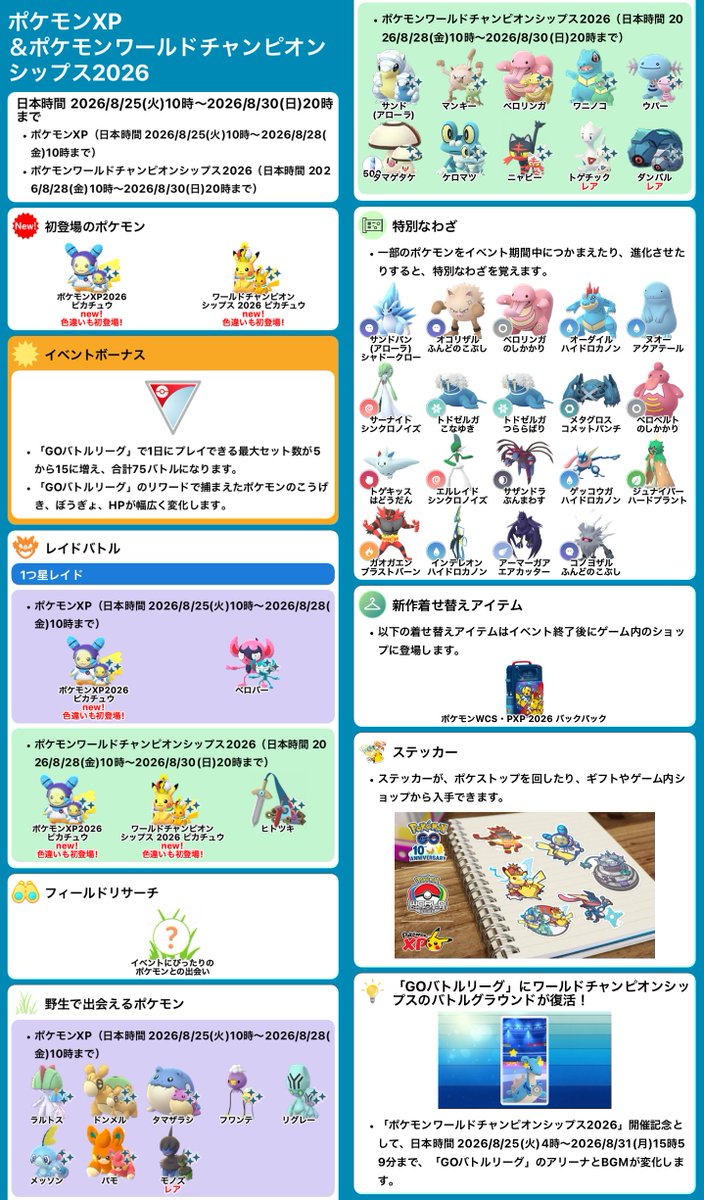 ポケモンGO攻略情報＠ポケマピ (@pokemapi) / Posts / X