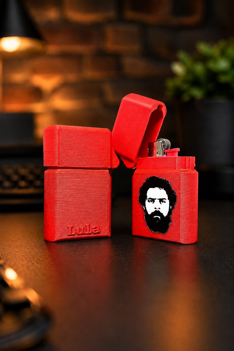RonyeliCarvalho's tweet photo. @LulaOficial Porta Isqueiro 3D
https://t.co/vZxmOvkklH https://t.co/aHiTmOiY5p