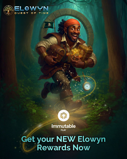 Immutable's tweet photo. Boosted rewards are LIVE for this week’s leaderboard on Immutable Play.

Elowyn is back, and there has never been a better time to jump into this eco-strategy CCG by @Earthwisegames 

1. Jump in
2. Complete quests
3. Earn boosted rewards while saving the planet

Don't sleep on this! Play Elowyn directly in your web browser 👇

https://t.co/OyqqtgJZ3F