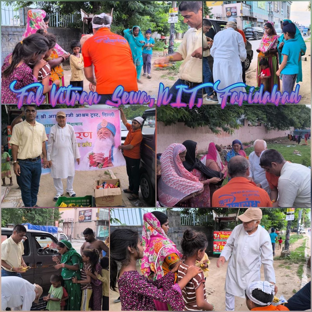 mahesh_neeta's tweet photo. @Bapujiashramfbd 🙏 सेवा ही सच्ची साधना है। दरिद्रनारायण की निःस्वार्थ सेवा, करुणा और मानवता का सुंदर उदाहरण है। ईश्वर करे ऐसी सेवाभावना निरंतर समाज में प्रेम, सहयोग और सद्भाव का प्रकाश फैलाती रहे। 🌼🍎🕉️
#Seva #NarayanSeva #Humanity #SantShriAsharamjiBapu #AsharamBapu #Faridabad #SanatanDharma https://t.co/Kdmuz042CG
