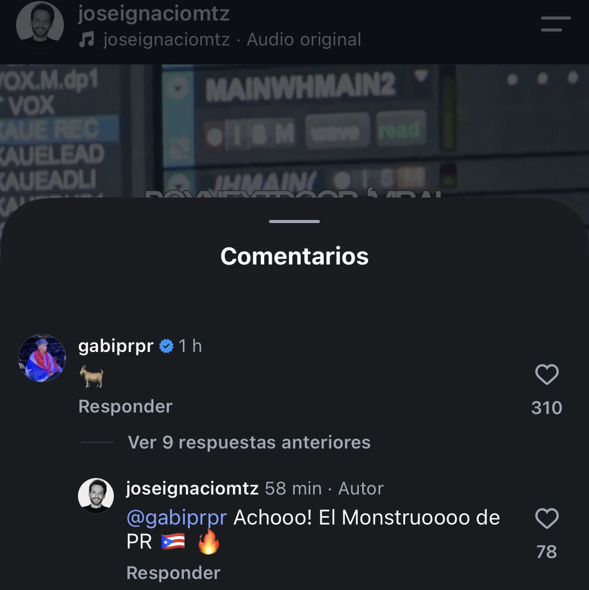 ln4stbv's tweet photo. Gabi diciéndole a José Ignacio “el goat” y José Ignacio diciéndole “el monstruo de PR” 😭😭😭 https://t.co/E0Au4xjj7q