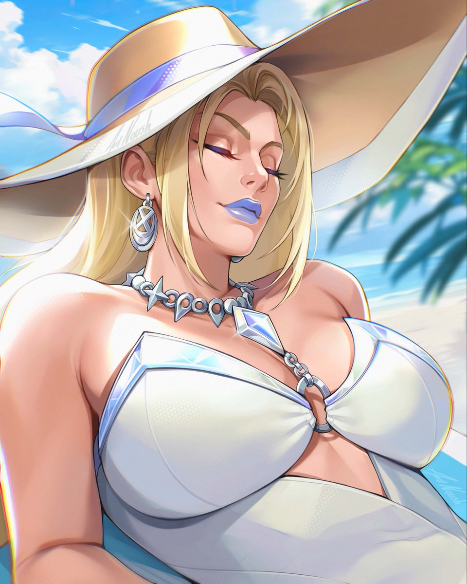 ArtNoush's tweet photo. It’s a Marvel Rivals summer 🏝️🍦🌊 featuring Emma Frost, White Fox, Psylocke and Black Widow 💕

More on the way 👀

#MarvelRivals https://t.co/Fu7UWoeZZD