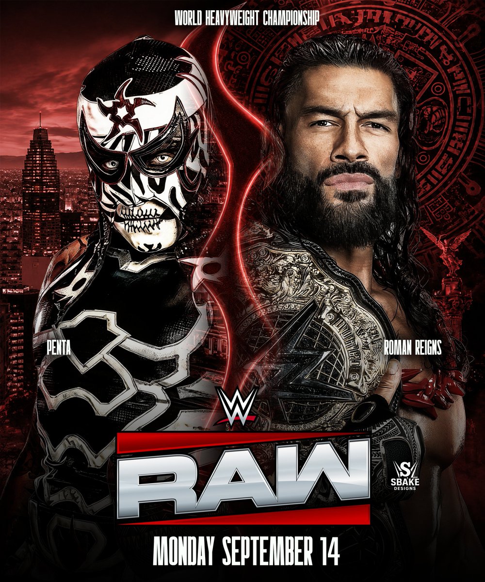 AcervoWrestling's tweet photo. Não será na Triplemanía, mas será diante do mesmo público apaixonado da Cidade do México.

Ainda não há nada definido, mas essa é a oportunidade mais real que já tivemos de ver esse combate acontecer. E talvez eu vá além: existe uma possibilidade concreta de Penta sair campeão.

Mesmo que fosse um reinado curto, com a perda do título já na primeira defesa, como aconteceu na TNA/iMPACT, ou em um cenário parecido com o de Sami Zayn, acredito que o World Heavyweight Championship pode circular por diferentes nomes sem perder prestígio.

Roman Reigns não costuma defender seus títulos em shows semanais e, dessa vez, também não estará "jogando em casa". Se a WWE quiser criar um momento histórico para o público mexicano, esse pode ser o cenário perfeito.