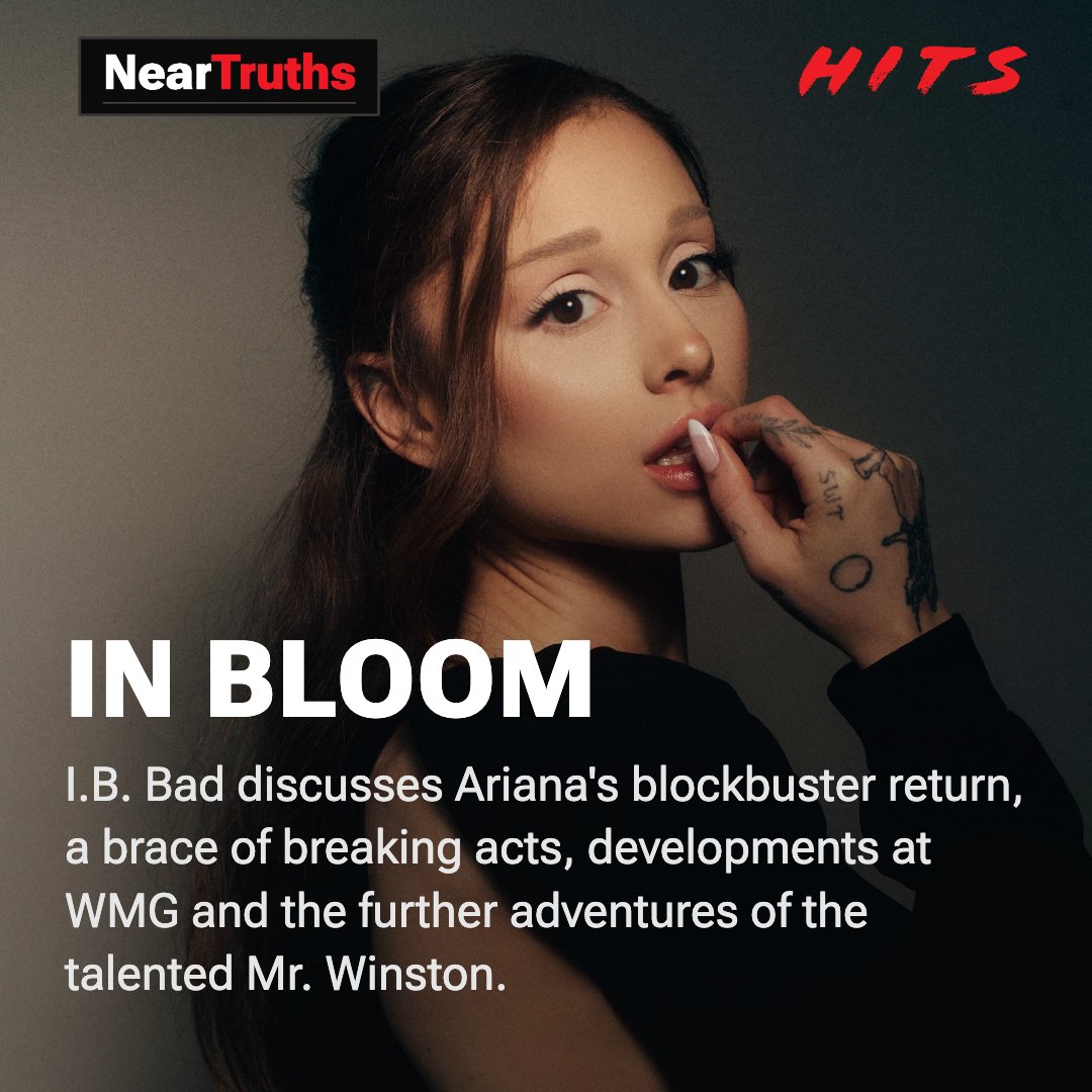 HITSDD's tweet photo. Ariana Grande's blockbuster return with petal hit #1 on Spotify global and U.S. en route to a #1 chart bow near 300k.

Twelve years after her album debut, the Wicked films have only elevated the impact of her own music. 

A thread 🧵