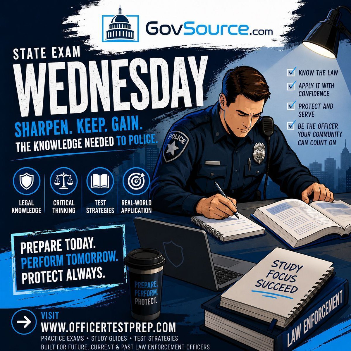 GovSource's tweet photo. ANSWER: B ✅

Graham v. Connor established the Objective Reasonableness Standard. An officer’s use of force is judged from the perspective of a reasonable officer based on the facts known at the time, not hindsight.

https://t.co/frXcBrKWHn #LawEnforcement #PoliceExam https://t.co/eu5JH3iB7t