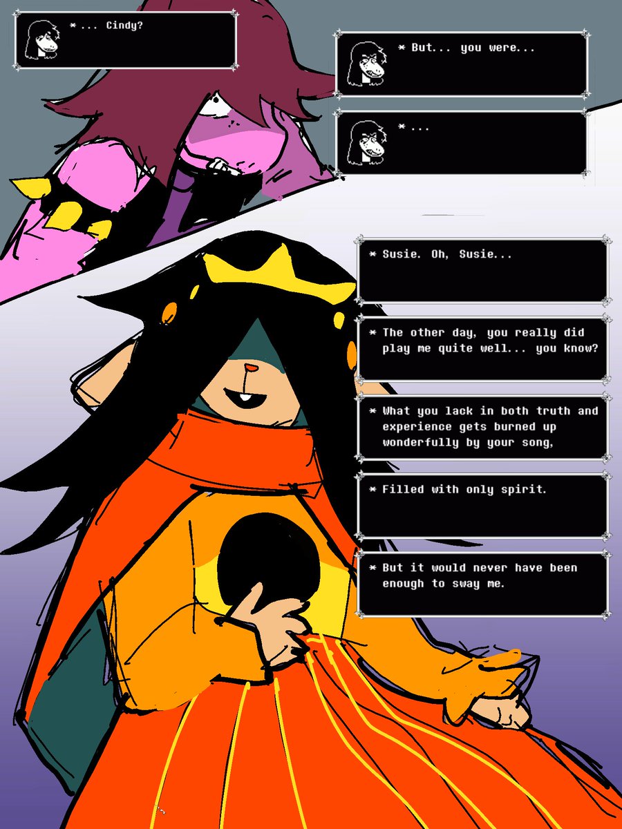 rashonalrash's tweet photo. #deltarune ya https://t.co/4aJmp5gR1J