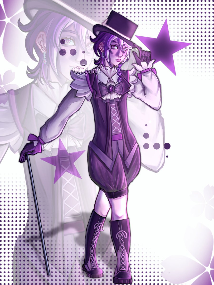 blwnny's tweet photo. ‧˚꒰🔮꒱ Art Trade com @alxzaii ₊˚⋆

– Gostei mt desse desenho aqui!! Consegui praticar e estudar várias coisas nele 💜 https://t.co/hjPvJda4iN
