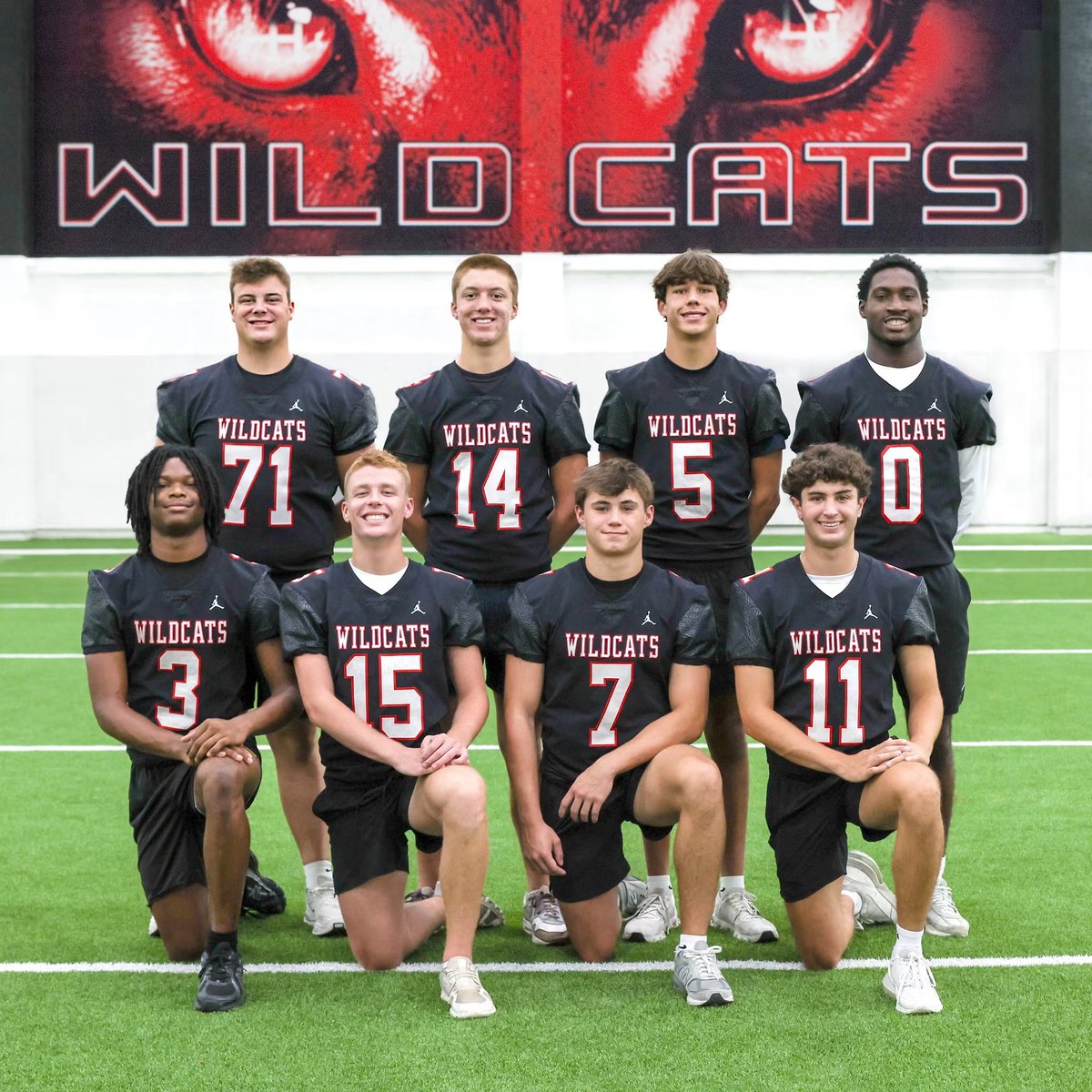 LHHS_FOOTBALL's tweet photo. We are excited to announce our Football Captains for the 2026 season!

Back Row: Mason Busch, Chris Theriot, Conrad Ince, Israel Samuel
Front Row: Franklon Evans Jr., John Cothern, Holden Layne, Mason Spangler
#txhsfb https://t.co/yOVku6pHjy