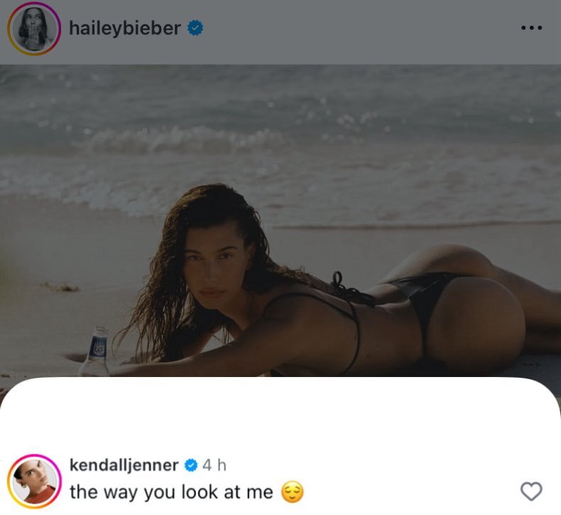 nermoeg's tweet photo. Kendall's never gonna love any of her partners the way she loves Hailey https://t.co/KqWuu2zONl
