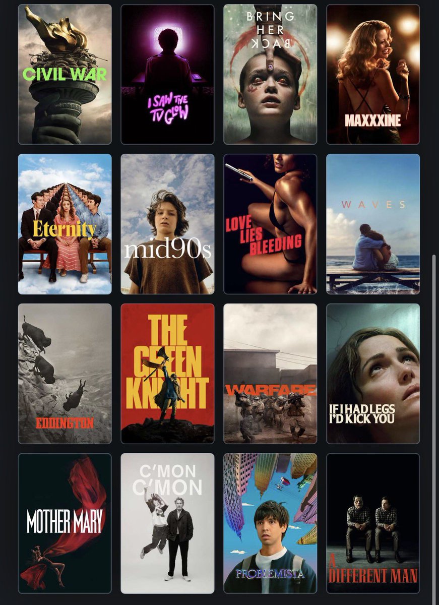 hendrixnroses's tweet photo. what’s the top 3 of a24 movies?? #filmtwt https://t.co/VXv5mgQocJ