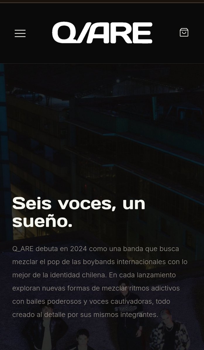 qarebase's tweet photo. 🥹♥️ "Únete a nuestra historia, sé las alas de nuestro vuelo."
¡Tenemos una actualización en https://t.co/WjL8UVm7WS! Los chicos publicaron un poco sobre ellos en la página principal junto a algunas fotografías concepto de la era FÚ! 

🧵 (1/3)
#QARE #Q_ARE #FÚ #chile #boyband https://t.co/EoweIbxxNt