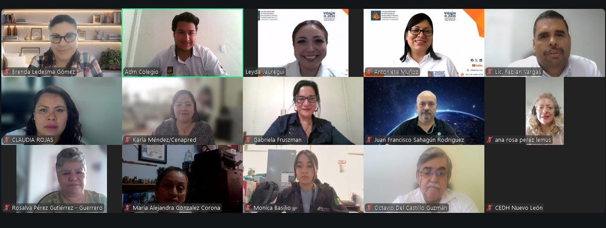 CenapredMexico's tweet photo. La importancia de incorporar la #PerspectivaDeGénero en la  #GestiónIntegralDelRiesgo fue el tema expuesto por la Lcda. Karla Méndez Estrada, especialista del #Cenapred, en el conversatorio "Construyendo gestión del riesgo con perspectiva de género", organizado por @Colegio_PC 👩 https://t.co/b6tcDvjJSn