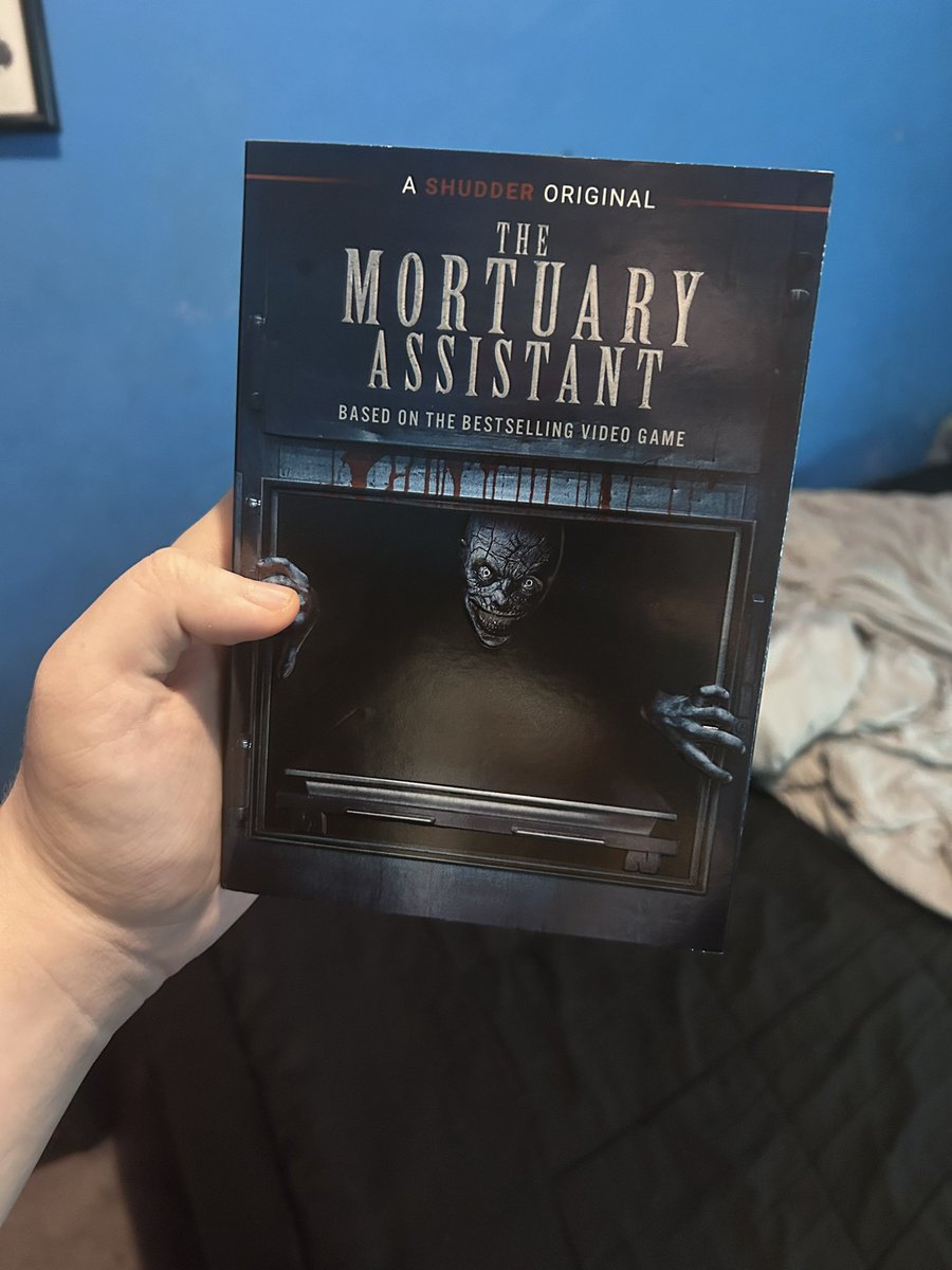 RealAbraham_11's tweet photo. The Mortuary Assistant 

A @Shudder Original 

Based On The Bestselling Video Game https://t.co/cadn2pqvnN