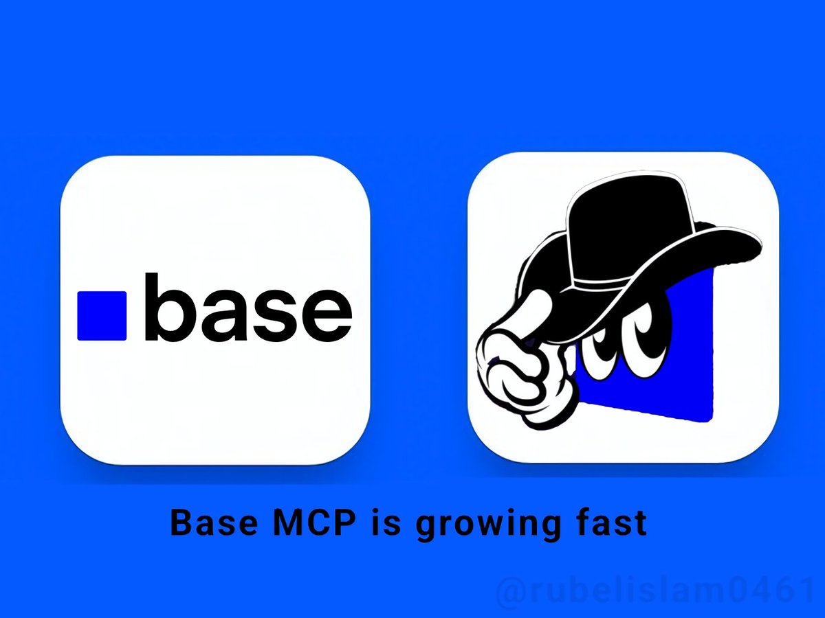 rubelislam0461's tweet photo. Why @base MCP could be one of the most important updates in the Base ecosystem

One of the biggest recent updates from Base is not another app. It is Base MCP.

Until now, AI could mostly answer questions about crypto.

Now it can help you take action onchain.

With Base MCP, your AI can check your portfolio, swap tokens, send funds, review transactions, use apps like @Morpho @MoonwellDeFi @AerodromeFi @Uniswap @avantisfi and @bankrbot and even pay for x402 enabled services.

The key difference is that you stay in control.

Your AI cannot move funds on its own. Every transaction is sent to your Base Account, where you review and approve it before anything happens. The AI acts as an assistant, not a replacement for your wallet.

That feels like a major shift.

For years, crypto has focused on making wallets easier for people to use. Now Base is also making them useful for AI agents.

If AI becomes part of everyday life, Base MCP could become one of the most important pieces of infrastructure in the Base ecosystem.

Do you think AI will become the main way people interact with crypto over the next few years?
 @baseapp @buildonbase @coinbase