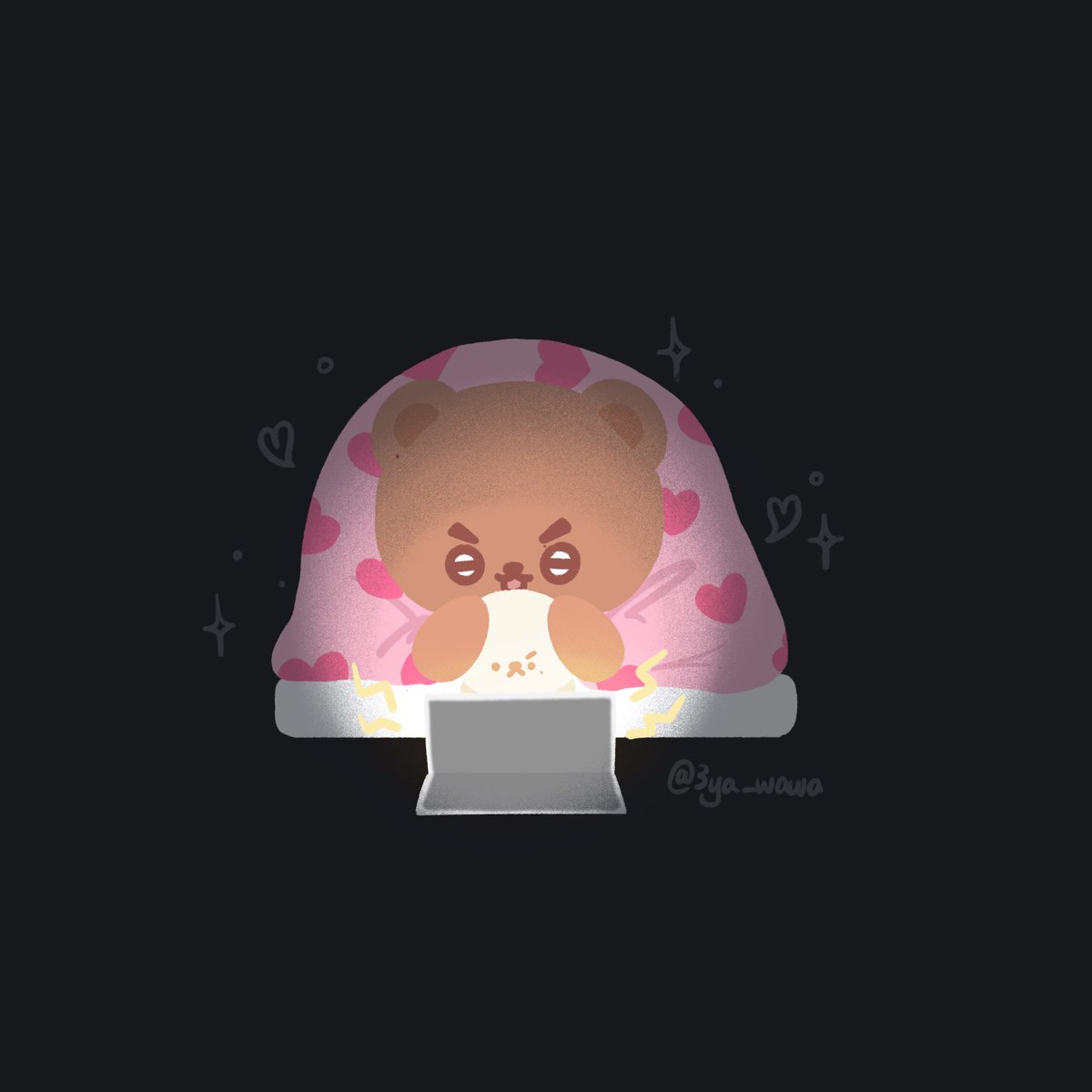 3ya_wawa's tweet photo. 🐻🐶🧑🏻‍💻✨ https://t.co/q6UBbzx2Xo