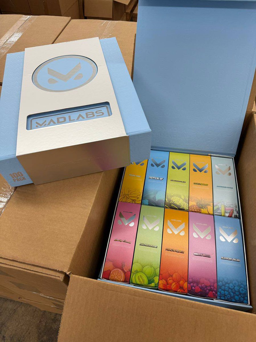 KANDYEXPRESS420's tweet photo. New mad labs are in ! 
- New Edition let’s go
Check full media on discord: https://t.co/U6kWbo8Kqn
#disposablevape #vapepod #vapebar #vapewholesale #battery 
#disposable #vape #disposablevape #vapecommunity #vapeshop #vapelife #vaping #vapenation #eliquid #vapeon #ecig #vapor https://t.co/vhmb3EAaG7