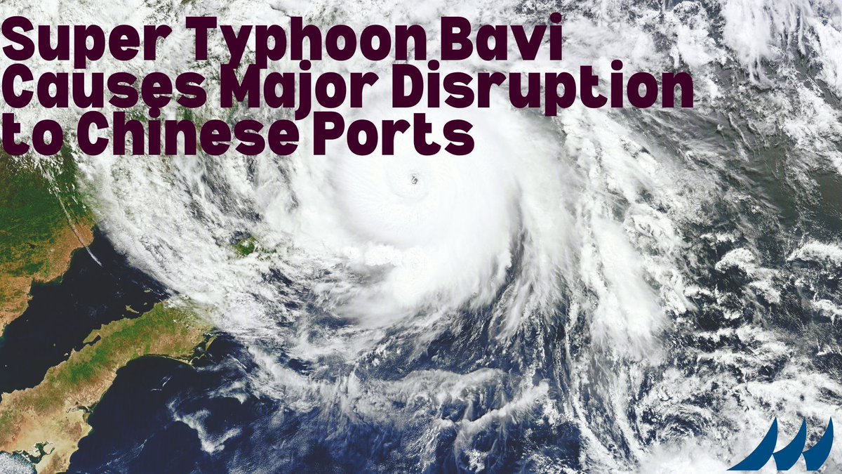 HudsonShipping's tweet photo. Container terminals in China are working through congestion weeks after Super Typhoon Bavi forced a pause in their operations, and a new storm system is now threatening the region again.
Read more here 👉 https://t.co/qF0A7ahotG https://t.co/eGYKlJnVnX