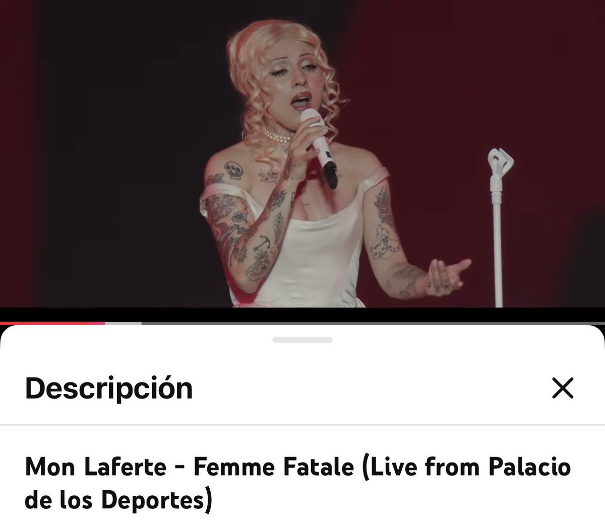 g0od_boy3's tweet photo. Una gran ovación, for the Femme Fatale @monlaferte ❤️

https://t.co/Pma7WBe46d https://t.co/8NdkZpp1Tj
