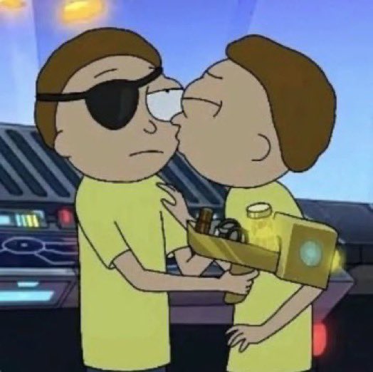 SpicyMangoTeas's tweet photo. Guys i love mortycest so freaking much 🙁🙁🙁🙁,,, evil morty being the only person that fully understands morty and wants to keep him safe 🙁🙁🙁🙁🙁🙁 https://t.co/N5R9N1ZgFC