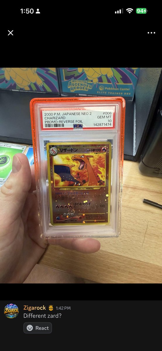 Petergarcia82's tweet photo. Who likes money and Pokemon?

Won all of this for a $500 in the last two weeks from r/pokemonraffles

 Plus more!

Charizard, ascended hero. Mewtwo sealed and graded stuff. Luck has been insane! I like Pokemon better than crypto https://t.co/5MTSYkpy8j