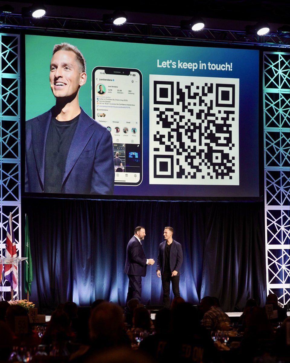 APCOIntl's tweet photo. @JuanCbendana shares an engaging message with attendees during the #APCO2026 Food for Thought Luncheon. https://t.co/6y4clHAQ5q