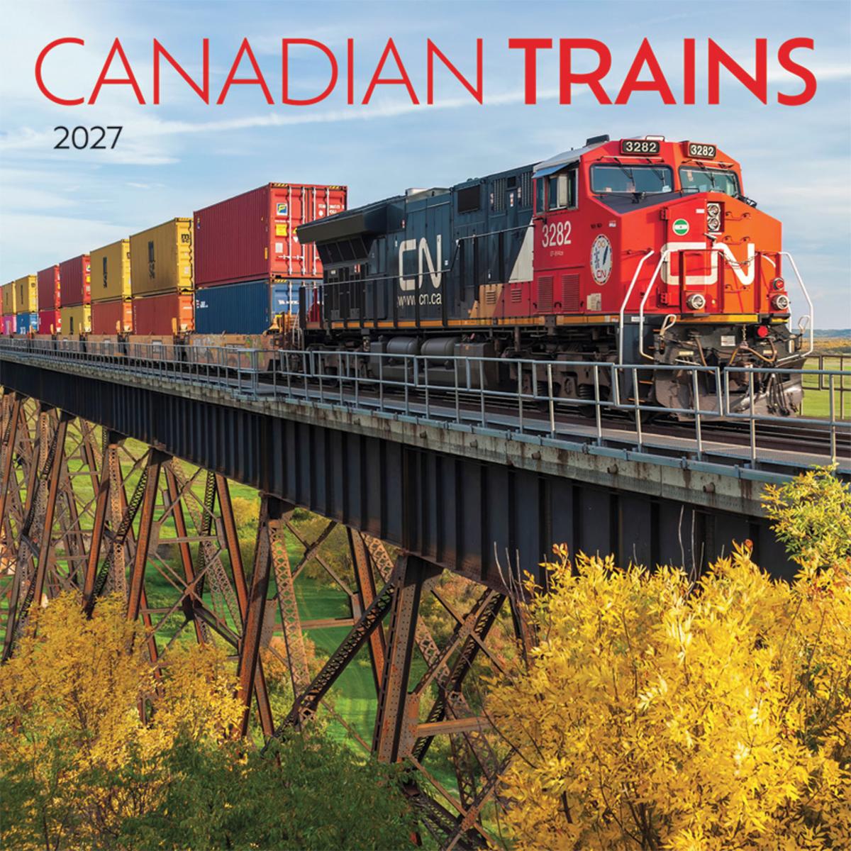 trainmodelling's tweet photo. Now in stock - 2027 Canadian Trains Calendar - includes 4 small bonus months as well from September to December 2026 #modeltrain #train #HOscale #nscale https://t.co/Hqi1xbcvik