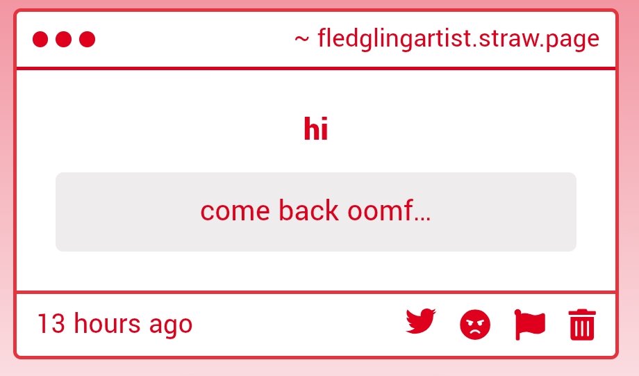 FLEDGL1NGARTIST's tweet photo. Hello who are you ......... You've revived me https://t.co/XUsl6dmUDn