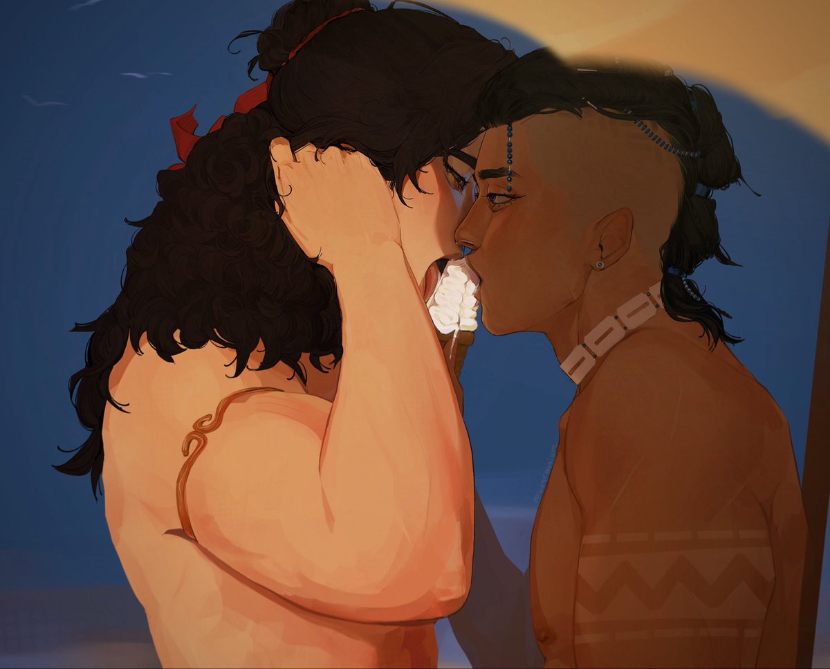 sunrabbiart's tweet photo. Summertime 🍦
#zukka #atla https://t.co/kBTk7bdWAc