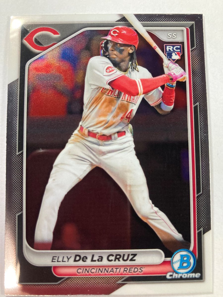 1218Sports's tweet photo. 🎁Appreciation Day Giveaway🎁

Winner Announced Monday

Tag someone and if you win, they will receive a pack of cards if they follow the same entry rules

🔥Elly De La Cruz Bowman Chrome Rookie Card

To enter
1. Follow
2. Retweet
3. Like https://t.co/WMEXo3NKPh