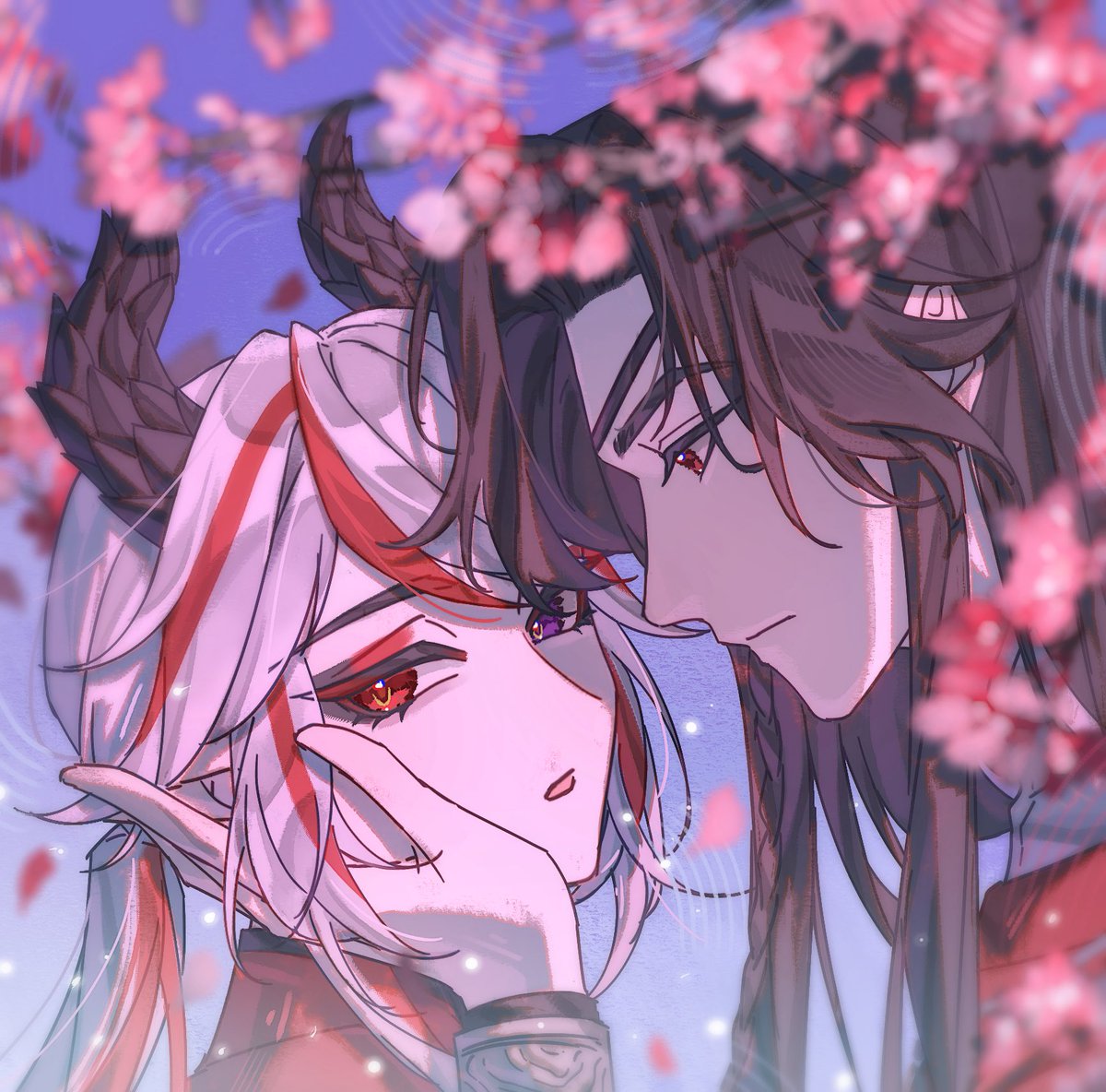 LocienNoctxium's tweet photo. Me with Hua Cheng from Heaven’s official blessing. Artist by Lizi 
Who doesn’t like to be chased and being loved by a devoted person. I wish…. https://t.co/ehIqIFrrJP