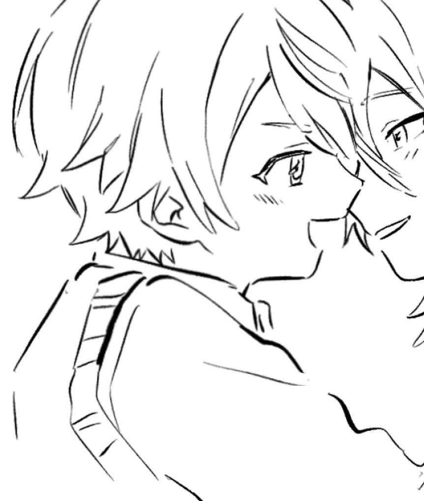 starfilament's tweet photo. tsukasa tenma side profiles hummmm https://t.co/Bh0EuqIiCG