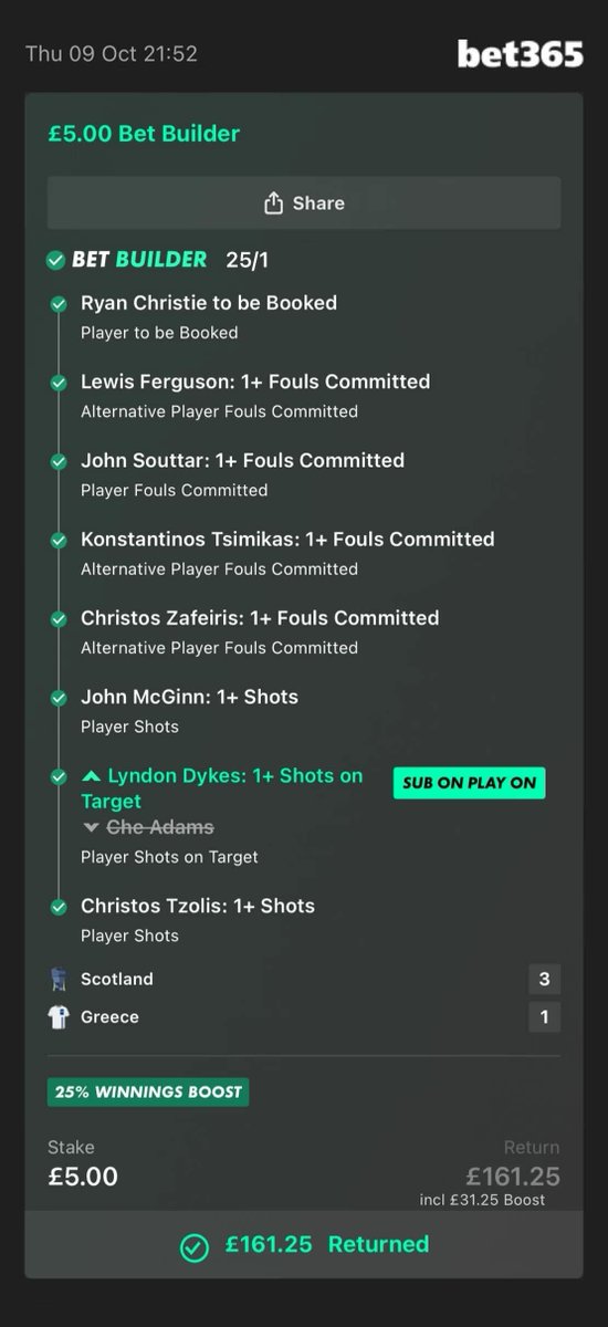 realclemvp's tweet photo. @A6788C Scottish one my fav, keeper drops the ball for some reason, lyndon dykes had a free goal to win me money haha https://t.co/pxNHSIxCTi