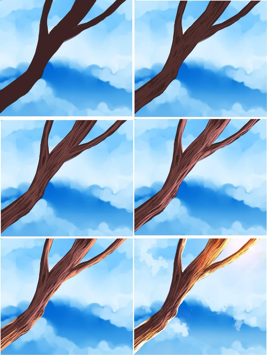 ArtHarbor_'s tweet photo. Lighting is what turns a flat branch into part of the scene. https://t.co/5s0PpNS76e