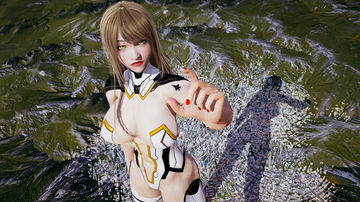 gtsvalkyrie's tweet photo. Don’t Fly Over a Giantess

Flying over a giantess is considered a deeply disrespectful act.
Your survival chance is 0%.
In the worst case, she grows even larger.
(Even if you don’t, she’ll still crush every tiny anyway.)

#Giantess #GTS #巨大娘 #SizeTwitter