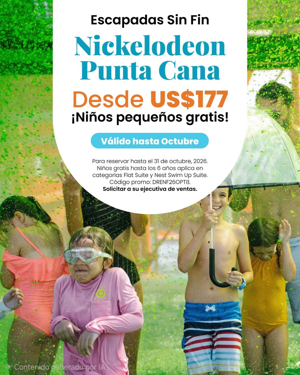 Evitoursrd's tweet photo. NICKELODEON PUNTA CANA 

Más información:
📲 Escríbenos al WhatsApp o DM
📧 evitoursrd@gmail.com
📞 809-922-3271
📸 @Evitoursrd https://t.co/nZ1u31ndPm