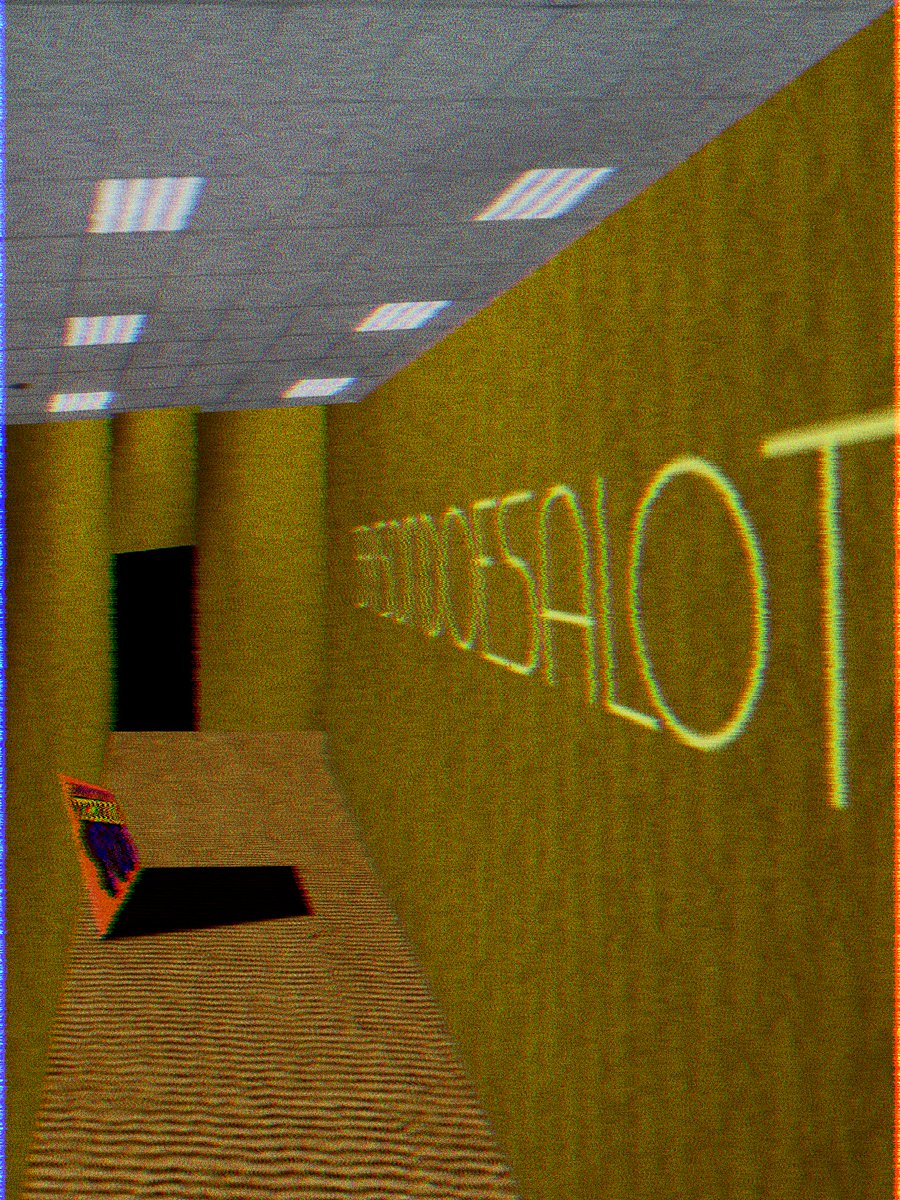 BrysonSmit36591's tweet photo. made these beautiful backrooms arts
not related to my current projects
just little art things for training
no, there are not the same hallway. https://t.co/gL8y3dHySa