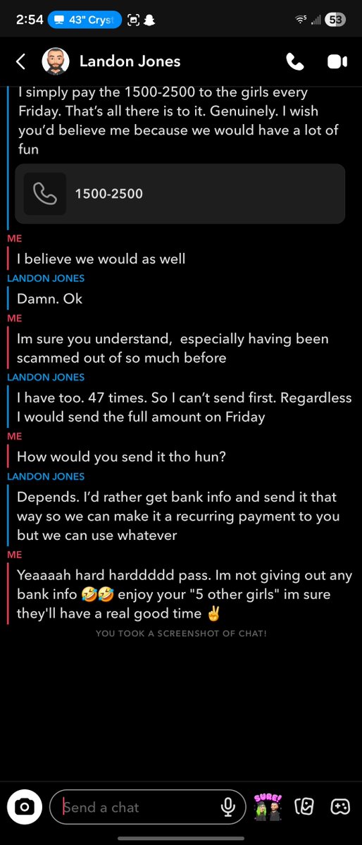 Chibigoblin1's tweet photo. Yall scammers really do need a new script. Its all basically the same thing. Try something new. 
All my girlies be careful out there. 
True daddies will never ask you to pay them any type of money before giving your tributes/allowance. Please don't fall for this ish https://t.co/BgM0z2sHTd