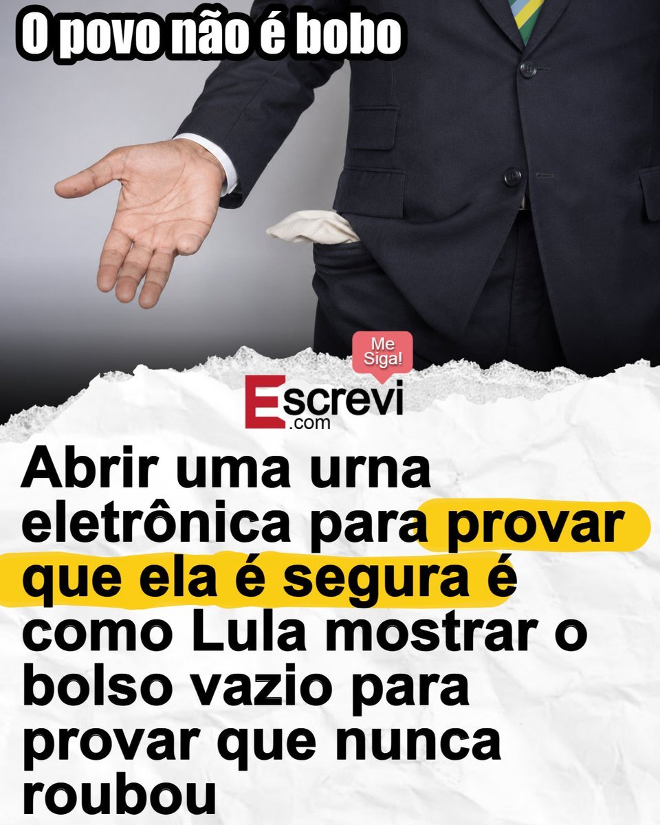 KP62A's tweet photo. Eles apostam na ignorância do povão
Ordinários... https://t.co/bFF6ERoyOg