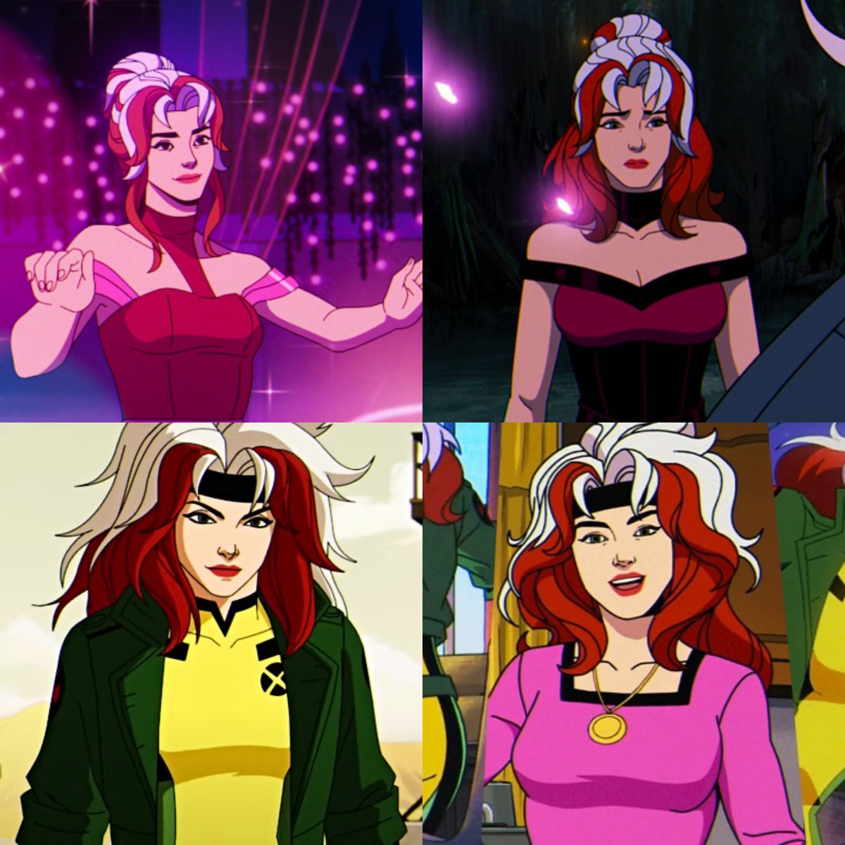 oyemnassxo's tweet photo. Proof that Rogue can absolutely slay in any outfit #XMen97 https://t.co/27ftJo9zec
