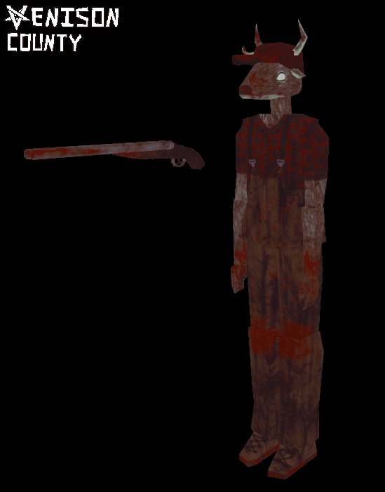 Cutter_Oyster's tweet photo. (Currently) unimplemented "moonshiner" enemy, based on the moonshiner from Deliverance. https://t.co/r9jyChgV4C