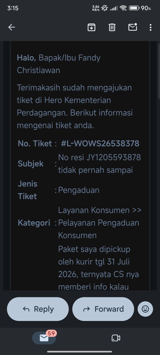 fandych's tweet photo. @jntexpressid Sudah saya laporkan ke YLKI dan Kemendag, karena tidak ada solusi https://t.co/7kiRHp93Ze