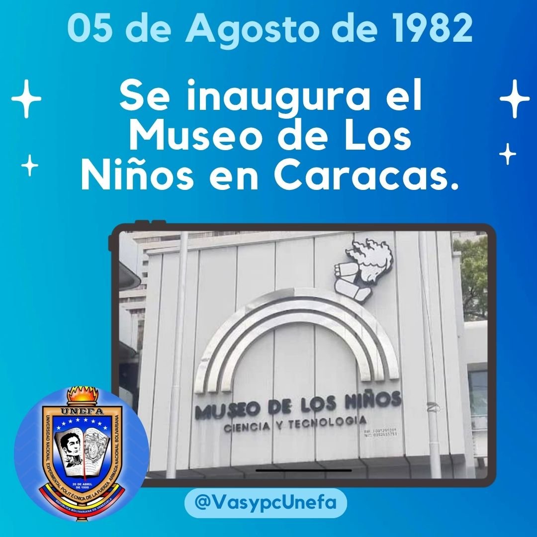 VasypcUnefa's tweet photo. Fue fundado por Alicia Pietri de Caldera, esposa del Ex - Presidente Rafael Caldera, con el propósito de ofrecer un espacio educativo y recreativo donde los niños pudieran aprender jugando. https://t.co/G3e6ipwz6r