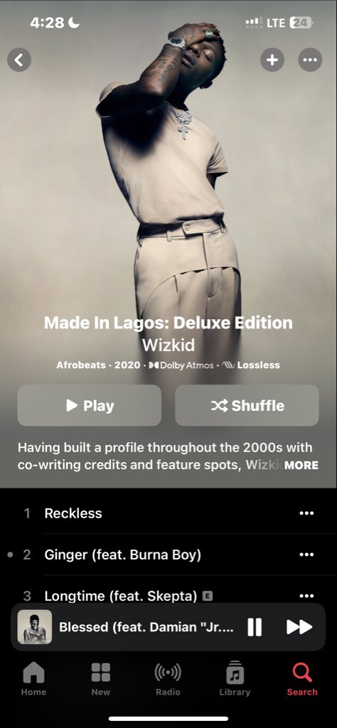don_turan1's tweet photo. Made In Lagos really showed the world how powerful Afrobeats can be 🌎🦅
A timeless project from BIG WiZ. 🤍

#MadeInLagos https://t.co/v0vGavUuCs